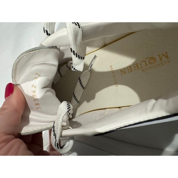 Alexander McQueen Oversized Sneakers Size EU 42 US 11 - Picture 9 of 12